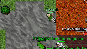 Visijel on screen