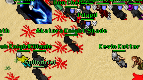 Akatora Knight'Shade on screen
