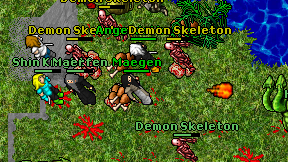Maegen on screen