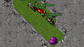 Alpha Warrior on screen