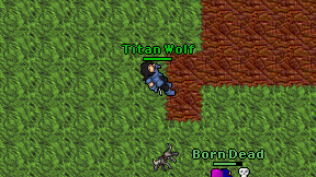 Titan Wolf on screen