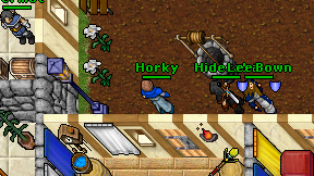 Horky on screen
