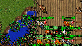 Sanjo Vampire on screen