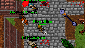 Fire Lilian on screen