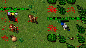 Redattack'Redline on screen