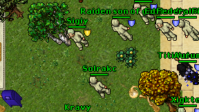 Solrakc on screen
