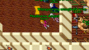 Madness Angel on screen