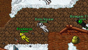 Don Spaw on screen