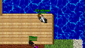 Graham on screen