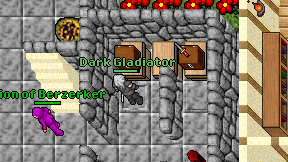 Dark Gladiator on screen