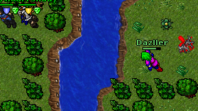 Dazller on screen