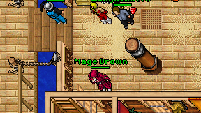 Mage Brown on screen