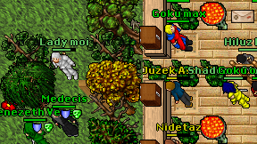 Hiluz Fire on screen