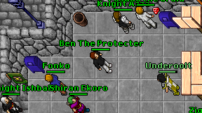 Ben The Protecter on screen
