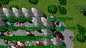 Destrunator on screen