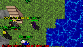 Halvir on screen
