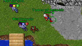 Tamer of Animals on screen