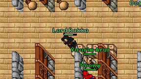 Lord Rakko on screen