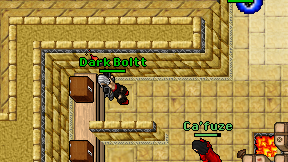 Dark Boltt on screen