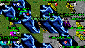 Garus Strex on screen