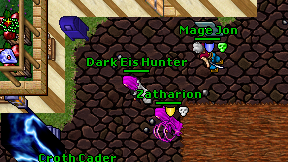 Dark Eis Hunter on screen