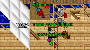 Tappe on screen