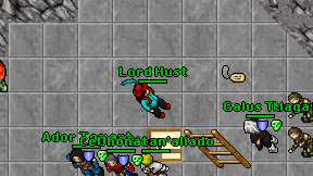 Lord Hust on screen