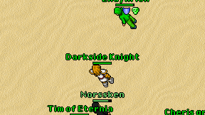 Darkside Knight on screen