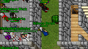 Silver Drut on screen