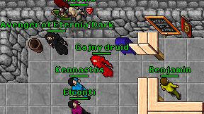 Gajny druid on screen