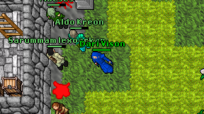 Dari Vison on screen