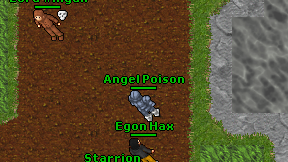Angel Poison on screen