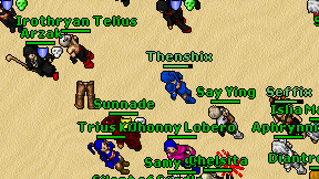 Thenshix on screen