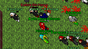 Kyle Knockdown on screen