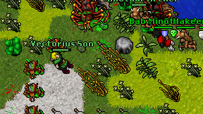 Vectorius Son on screen