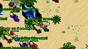Old Farmer on screen