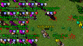 Sub'xero on screen