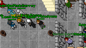 Sirius Darksword on screen