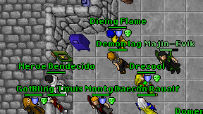 Demon lag on screen