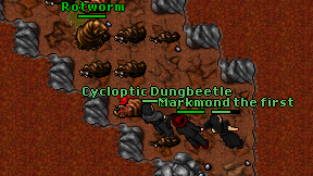 Cycloptic Dungbeetle on screen
