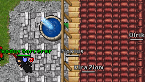 Nokius on screen