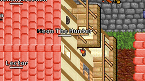 Neon The Hunter on screen
