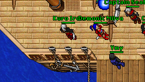 Kuro Iron on screen
