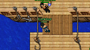 Geklor on screen