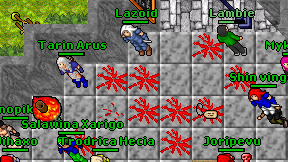 Lazoid on screen