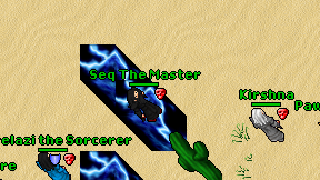 Seq The Master on screen