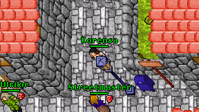 Korensa on screen