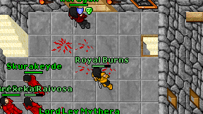 Royal Burns on screen