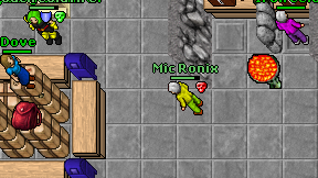 Mic Ronix on screen
