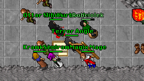 Terror Angle on screen